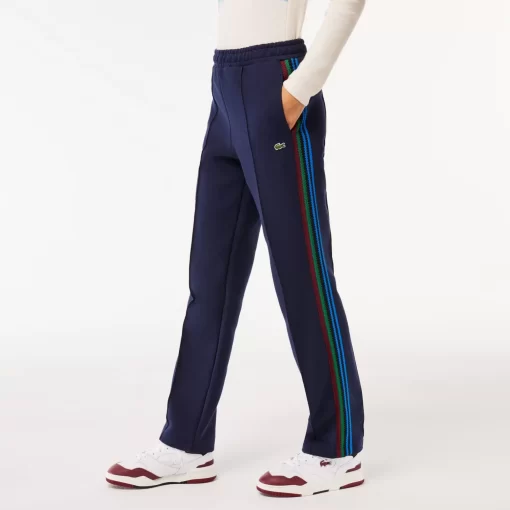 Pantalon Paris Fabrique En France Avec Bandes Tricotees | Lacoste Best