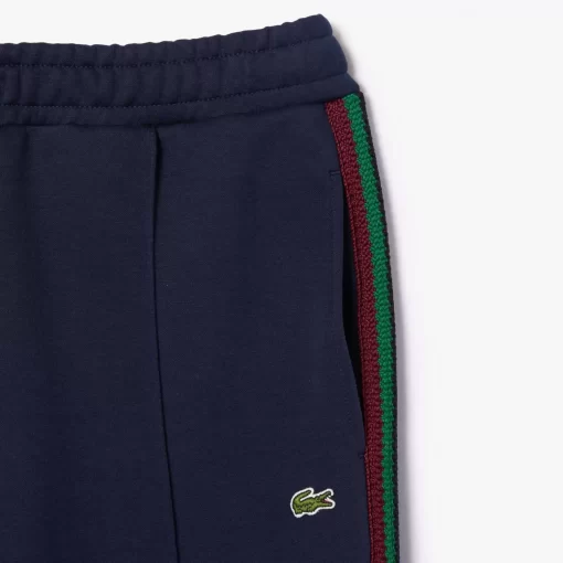 Pantalon Paris Fabrique En France Avec Bandes Tricotees | Lacoste Best