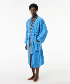 Peignoir De Bain Kimono Long L Club En Coton | Lacoste Hot