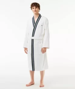 Peignoir De Bain Kimono Long L Club En Coton | Lacoste New