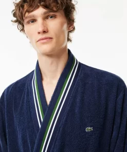 Peignoir De Bain Kimono Long L Club En Coton | Lacoste Sale