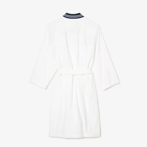 Peignoir De Bain Kimono Long L Club En Coton | Lacoste New