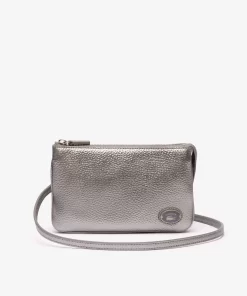 Pochette Double Origin Croc En Cuir | Lacoste Cheap