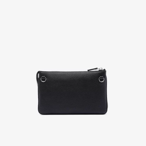 Pochette Double Origin Croc En Cuir | Lacoste Shop