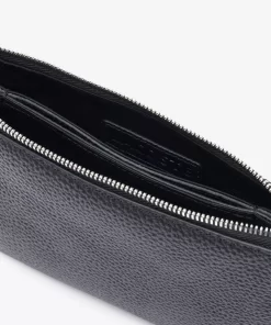 Pochette Double Origin Croc En Cuir | Lacoste Shop