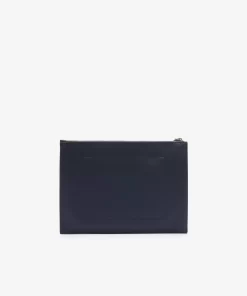 Pochette Zippee Unisexe Anna En Toile Enduite Piquee | Lacoste New