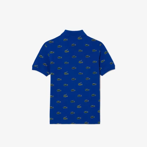 Polo Avec Imprime Signature En Coton | Lacoste Fashion