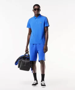 Polo En Mini Pique Stretch A Bande Siglee | Lacoste Sale