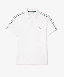 Polo En Mini Pique Stretch A Bande Siglee | Lacoste Hot