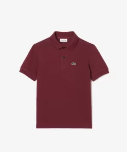 Polo Enfant Regular Fit En Petit Pique Uni | Lacoste Best