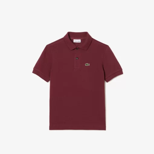 Polo Enfant Regular Fit En Petit Pique Uni | Lacoste Best