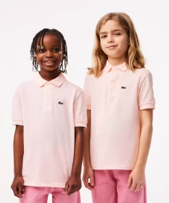 Polo Enfant Regular Fit En Petit Pique Uni | Lacoste Best