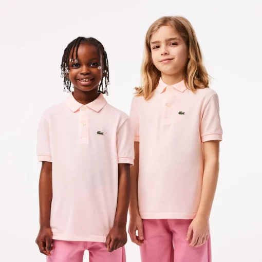 Polo Enfant Regular Fit En Petit Pique Uni | Lacoste Best