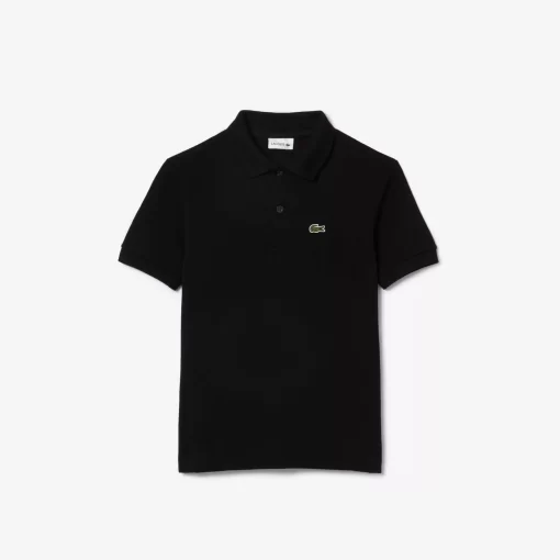 Polo Enfant Regular Fit En Petit Pique Uni | Lacoste Discount