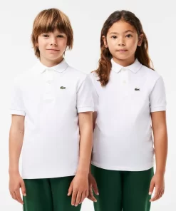 Polo Enfant Regular Fit En Petit Pique Uni | Lacoste Clearance