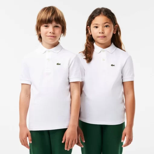 Polo Enfant Regular Fit En Petit Pique Uni | Lacoste Clearance