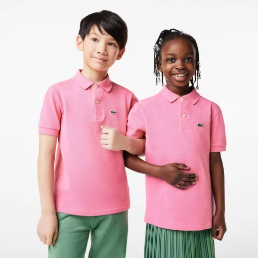 Polo Enfant Regular Fit En Petit Pique Uni | Lacoste Store