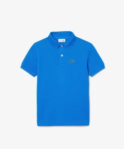 Polo Enfant Regular Fit En Petit Pique Uni | Lacoste Outlet