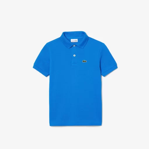 Polo Enfant Regular Fit En Petit Pique Uni | Lacoste Outlet