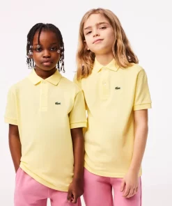 Polo Enfant Regular Fit En Petit Pique Uni | Lacoste Store