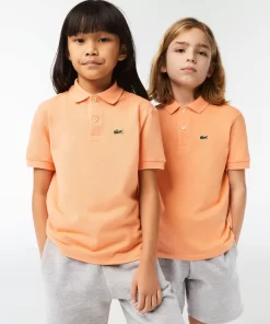 Polo Enfant Regular Fit En Petit Pique Uni | Lacoste Online