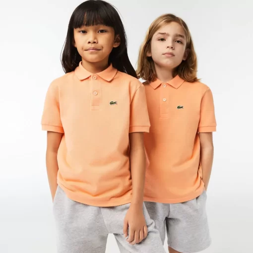 Polo Enfant Regular Fit En Petit Pique Uni | Lacoste Online