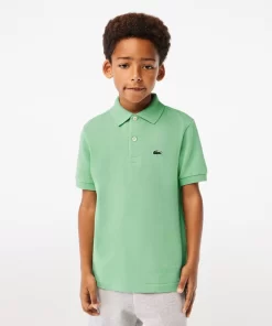 Polo Enfant Regular Fit En Petit Pique Uni | Lacoste Cheap