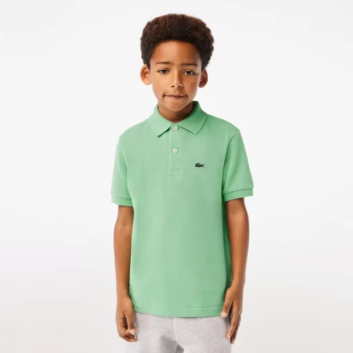 Polo Enfant Regular Fit En Petit Pique Uni | Lacoste Cheap