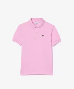 Polo Enfant Regular Fit En Petit Pique Uni | Lacoste Discount