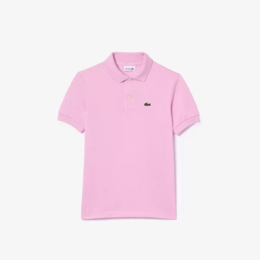 Polo Enfant Regular Fit En Petit Pique Uni | Lacoste Discount