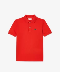 Polo Enfant Regular Fit En Petit Pique Uni | Lacoste Sale