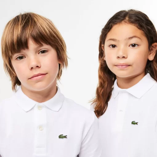 Polo Enfant Regular Fit En Petit Pique Uni | Lacoste Clearance