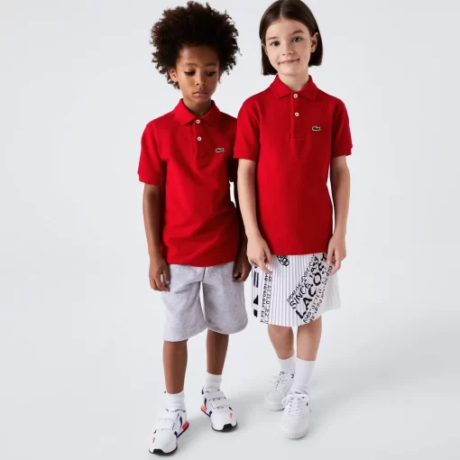 Polo Enfant Regular Fit En Petit Pique Uni | Lacoste Sale