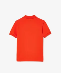 Polo Enfant Regular Fit En Petit Pique Uni | Lacoste Flash Sale