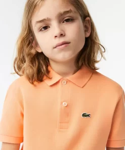 Polo Enfant Regular Fit En Petit Pique Uni | Lacoste Online