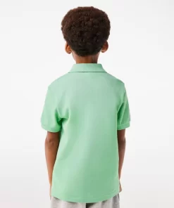 Polo Enfant Regular Fit En Petit Pique Uni | Lacoste Cheap