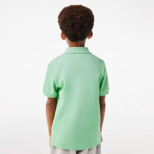 Polo Enfant Regular Fit En Petit Pique Uni | Lacoste Cheap