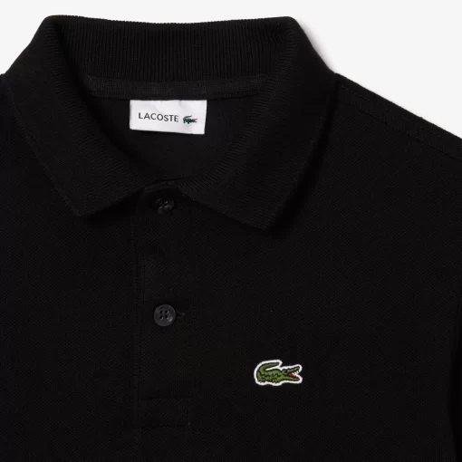 Polo Enfant Regular Fit En Petit Pique Uni | Lacoste Discount