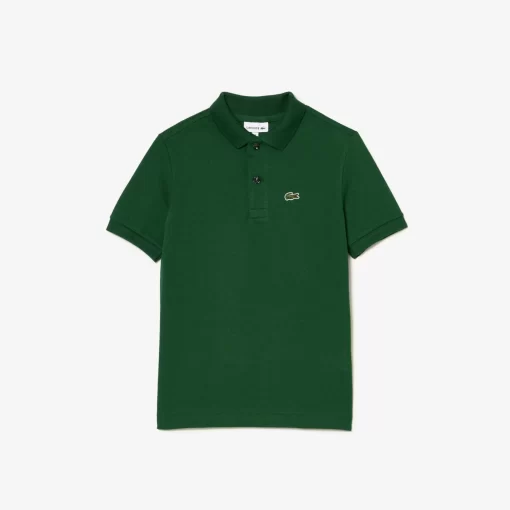 Polo Enfant Regular Fit En Petit Pique Uni | Lacoste Flash Sale