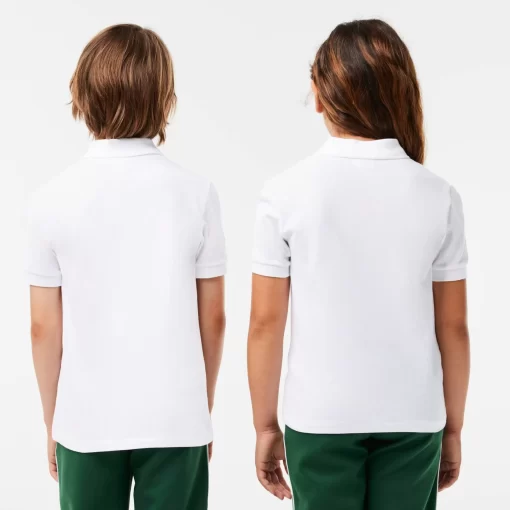 Polo Enfant Regular Fit En Petit Pique Uni | Lacoste Clearance