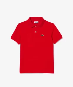 Polo Enfant Regular Fit En Petit Pique Uni | Lacoste Sale