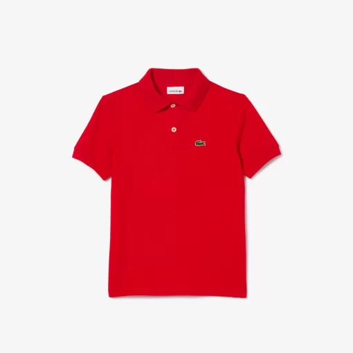 Polo Enfant Regular Fit En Petit Pique Uni | Lacoste Sale