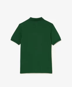 Polo Enfant Regular Fit En Petit Pique Uni | Lacoste Flash Sale