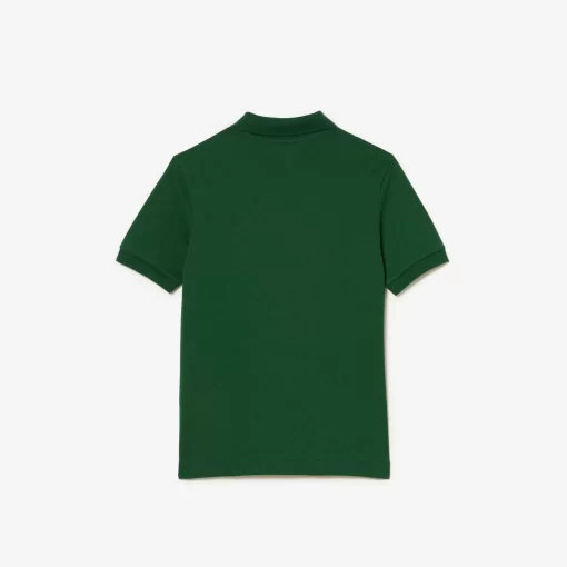 Polo Enfant Regular Fit En Petit Pique Uni | Lacoste Flash Sale