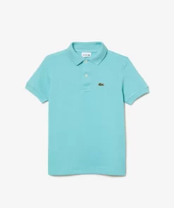 Polo Enfant Regular Fit En Petit Pique Uni | Lacoste Discount