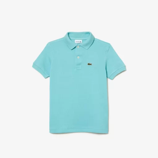 Polo Enfant Regular Fit En Petit Pique Uni | Lacoste Discount