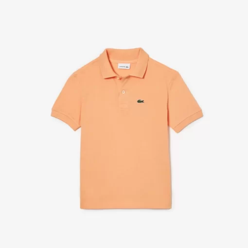 Polo Enfant Regular Fit En Petit Pique Uni | Lacoste Online