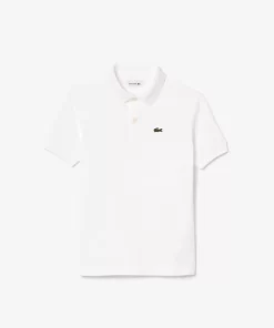 Polo Enfant Regular Fit En Petit Pique Uni | Lacoste Clearance