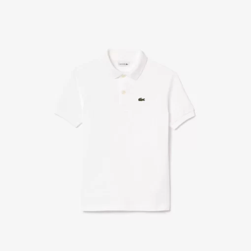 Polo Enfant Regular Fit En Petit Pique Uni | Lacoste Clearance