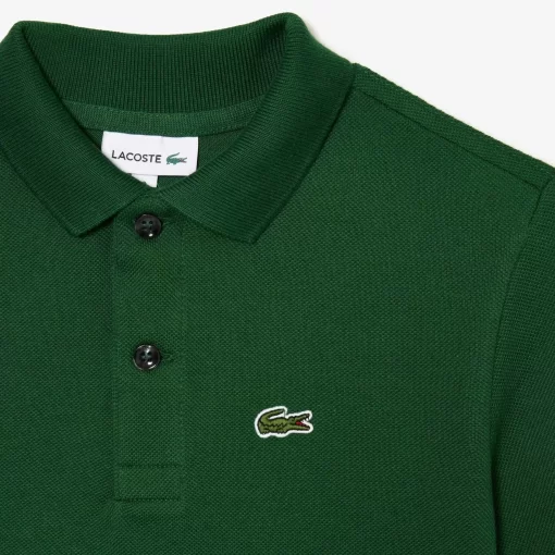 Polo Enfant Regular Fit En Petit Pique Uni | Lacoste Flash Sale